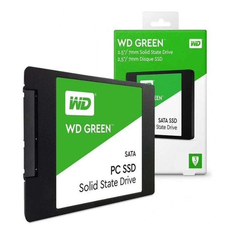 SSD 240GB WESTERN DIGITAL GREEN 2 5 SATA 545MB S