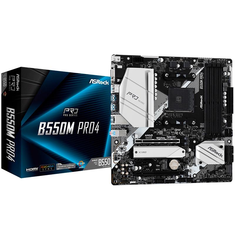 Asrock b550m pro4 обзор