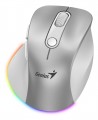 Mouse Genius 9000S Pro Ergonomic Rosa Wireless Bluetooth Recargable