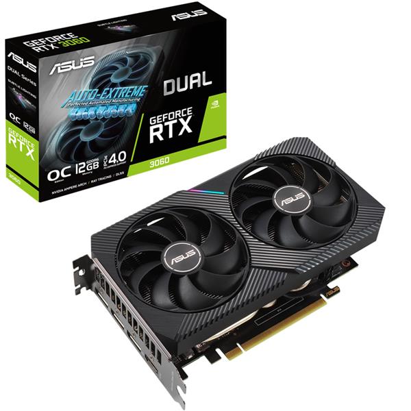 Placa de Video Asus Nvidia Geforce RTX 3060 DUAL 1