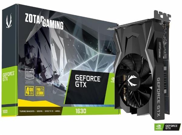 Placa de Video Zotac GTX 1630 4GB GDDR6