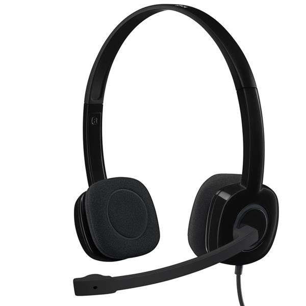 Auricular Logitech H151 Black con Microfono