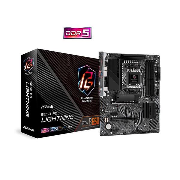 MOTHERBOARD ASROCK B650 PG LIGHTINING AM5