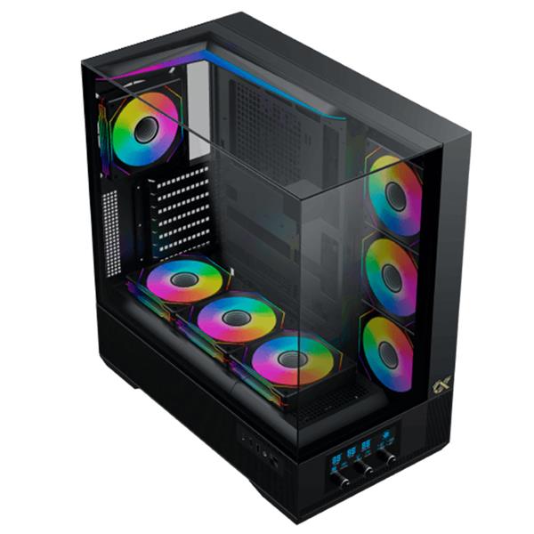 Gabinete Xigmatek Vision Black Tg X7 Argb Fan