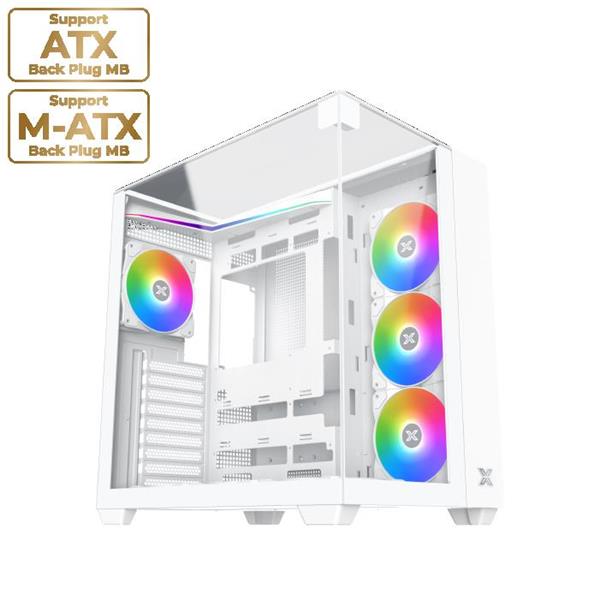 Gabinete Xigmatek Aqua V Arctic