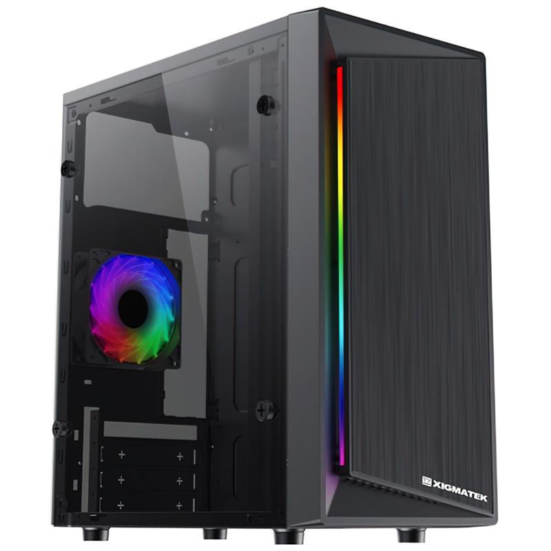 Gabinete Xigmatek Vf Rainbow Fixed Rgb Fan Version