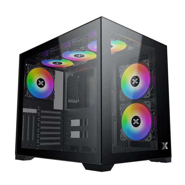 Gabinete Xigmatek Aquarius II Black 6x Cooler Argb