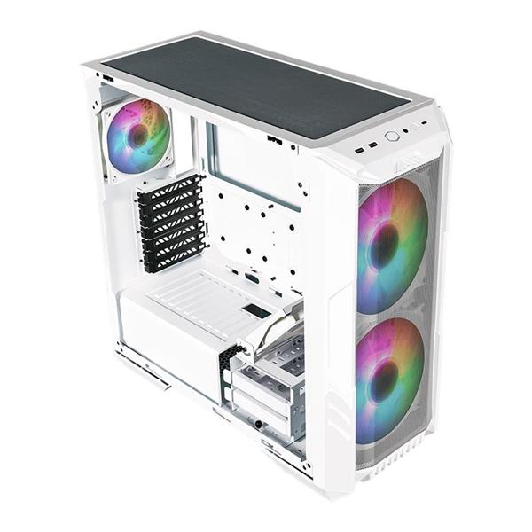 Gabinete Cooler Master MasterCase HAF H500 White ARGB