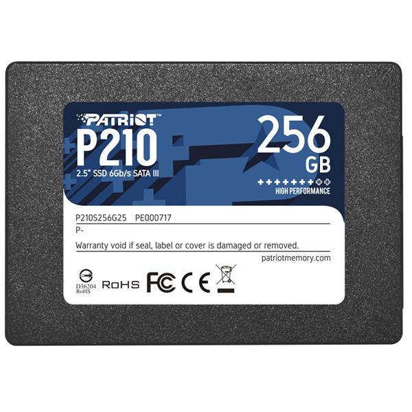 Disco Solido SSD 256GB Patriot P210 SATA III