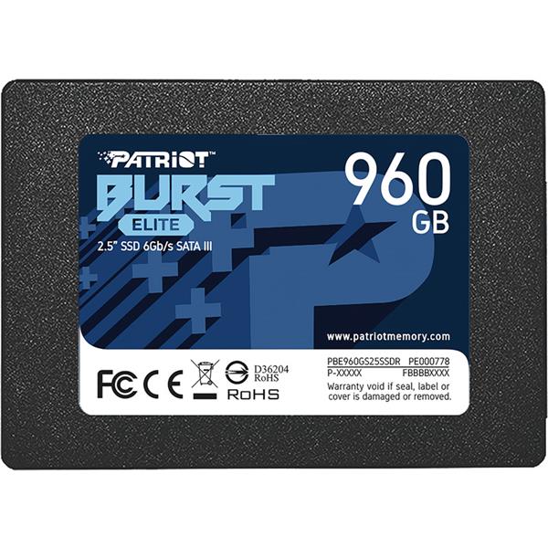 Disco Solido SSD 960GB Patriot Burst Elite SATA III