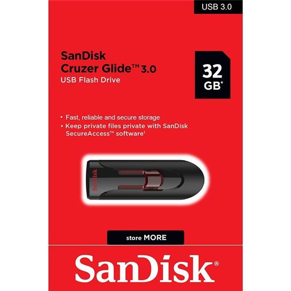 Pendrive 32GB SanDisk Glide USB 3.0