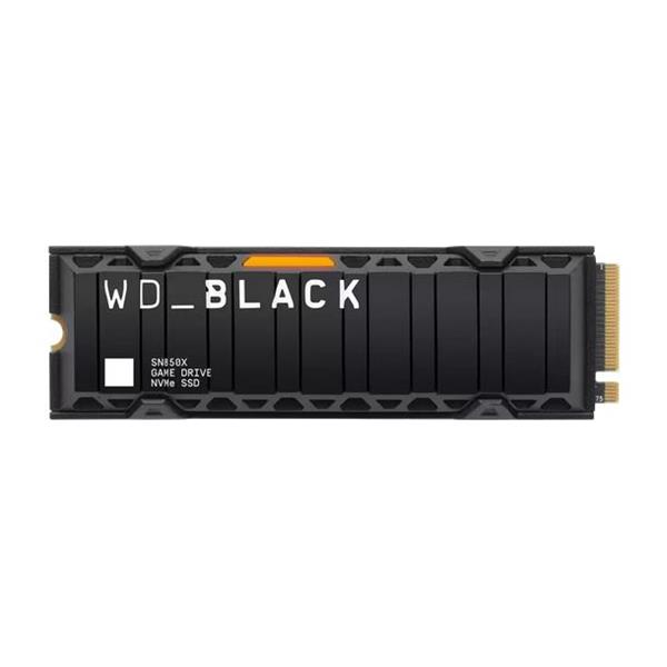 Disco Solido SSD 1TB Western Digital SN850X Black CON DISIPADOR M.2 NVMe PCIe x4 4.0