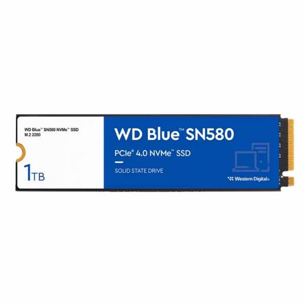 Disco Solido SSD 1TB Western Digital SN580 Blue M.2 NVMe PCIe x4 4.0